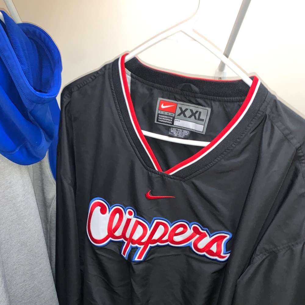 Vintage Nike NBA Clippers Windbreaker